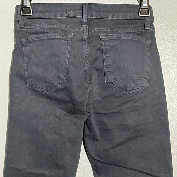 J Brand Skinny Jeans Jegging Women Size 24 Blue Patch Patchwork Quilt Moto Biker - Picture 4 of 11